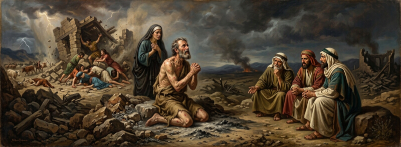 The Book of Job and the ancient question: Why do the innocent suffer? Discover how Job kept his faith in God amidst ultimate loss and trial.