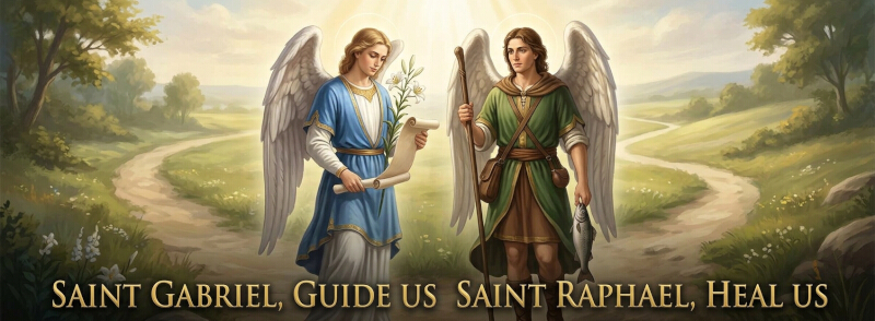 Archangels Gabriel, and Raphael