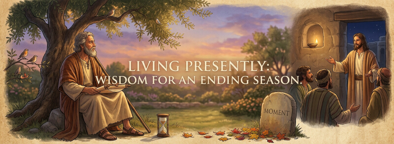 How to find meaning and embrace the present moment, even as life rushes forward.
