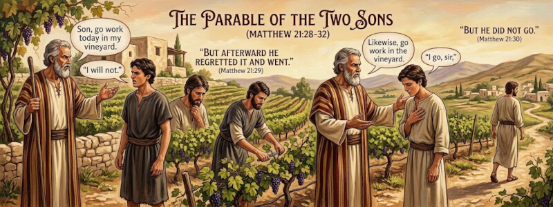 Are your actions matching your words? Are your actions matching your words? Discover why genuine faith in action matters more than empty promises and outward piety in this daily gospel reflection.